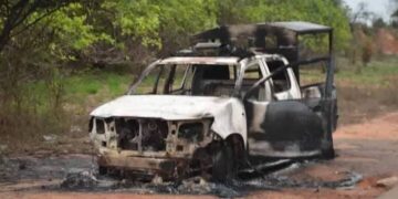 Gunmen kill 2 policemen in Imo, set vehicle ablaze