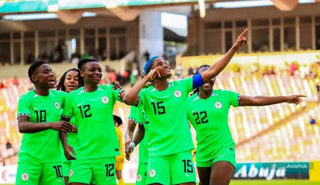 GOOD NEWS: Nigeria’s Super Falcons through to 2024 women’s olympics in Paris