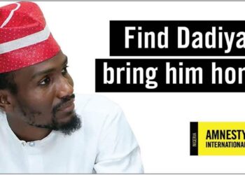 JUST IN: Amnesty International demands the whereabout of Dadiyata, 4yrs after abduction