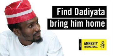 JUST IN: Amnesty International demands the whereabout of Dadiyata, 4yrs after abduction