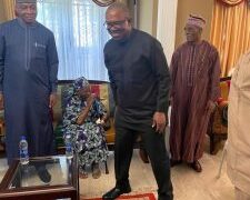 Obi visits ex-Senate President Saraki over mother’s death