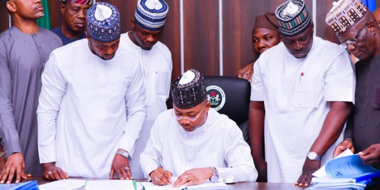 Ododo signs anti-corruption agency, Electricity Regulatory Commission Bills into law 