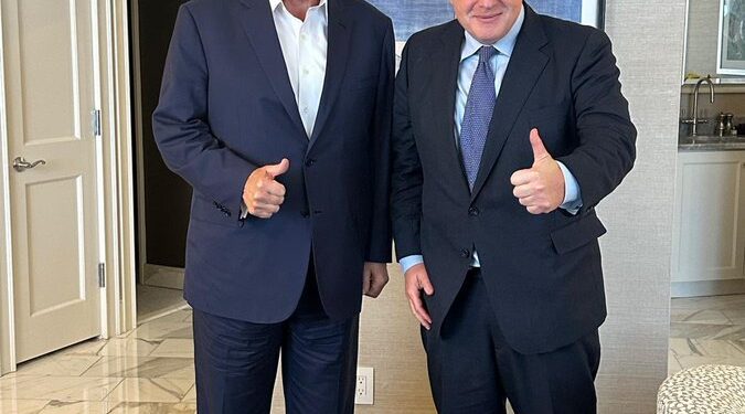 Ex-UK prime minister Boris Johnson meet Trump, says assassination plot shameful