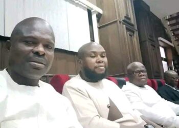 PHOTO: Nnamdi Kanu’s co-defendants in court for the continuation of their trial at the Federal High Court Abuja