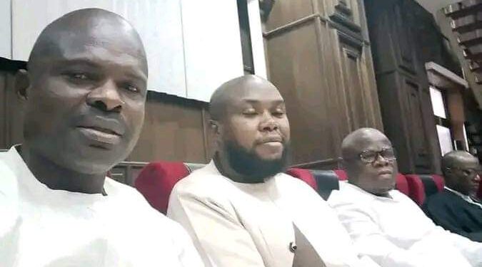 PHOTO: Nnamdi Kanu’s co-defendants in court for the continuation of their trial at the Federal High Court Abuja