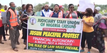 Anambra judiciary workers begin indefinite strike
