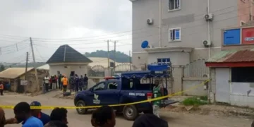 JUST IN: Many  trapped as another building collapses in Abuja [See Photos]