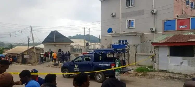 JUST IN: Many  trapped as another building collapses in Abuja [See Photos]