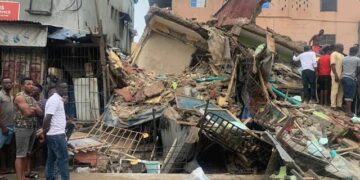 Another Lagos building collapse claims three lives