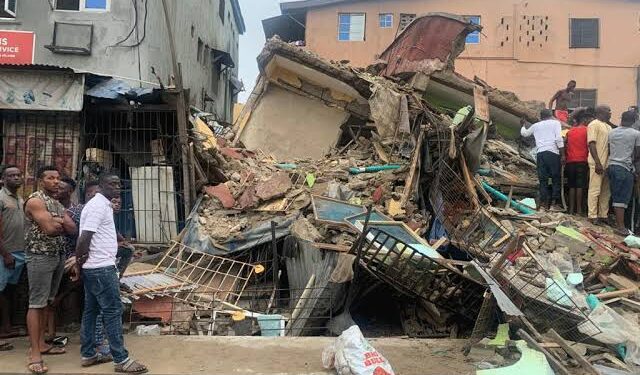 Another Lagos building collapse claims three lives