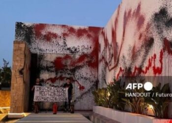 Messi’s mansion vandalised by climate activists