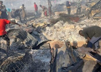 Fire destroys goods worth millions of naira at popular Masaka market in Nasarawa