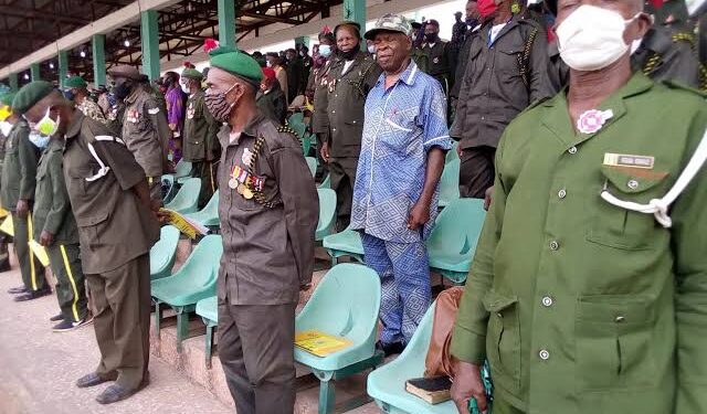 Ex-servicemen protest unpaid pension arrears, entitlements