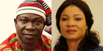 JUST IN: Wife of former senate President Ekweremadu returns to Nigeria after serving jail term