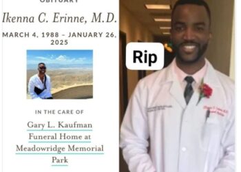 US-based Nigerian doctor commits suicide after losing child support case to estranged wife