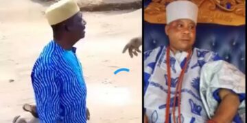 JUST IN: Police charge disgraced Ogun Monarch assaulting man in a video to court