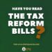 UPDATE: Debate on tax reform bills currently ongoing at the House Representative