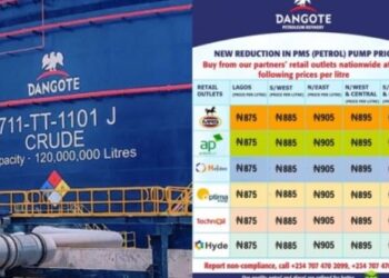 Dangote slashes petrol price by N15 per liter