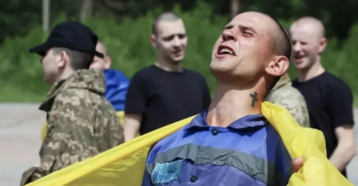 Russia, Ukraine swap first prisoners in large-scale exchange