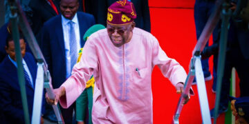 Tinubu arrives National Assembly for Democracy Day address