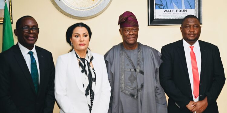 Wale Edun inaugurates new NDIC management team