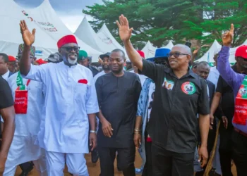 Anambra guber: Obi presents Moghalu as LP candidate, reaffirms he will contest the 2027 presidency