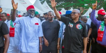 Anambra guber: Obi presents Moghalu as LP candidate, reaffirms he will contest the 2027 presidency