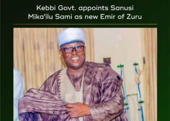 Kebbi names Sanusi Mika’ilu Sami  new Emir of Zuru