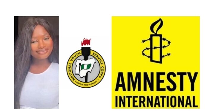 Amnesty International chides NYSC for withholding certificate of corps member who lamented the hardship under Tinubu