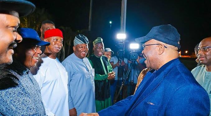 Akpabio returns to Nigeria after short vacation in London