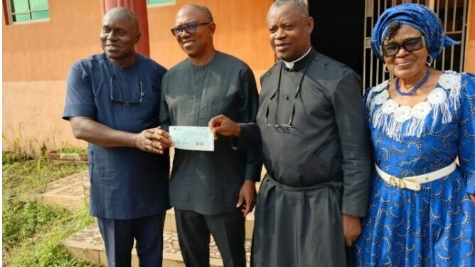 Peter Obi donates N10m to specialist hospital