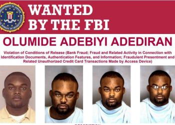 FBI announces  $10,000 reward for the arrest of Nigerian national wanted for bank fraud