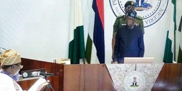 BREAKING: Tinubu swears in Amupitan as INEC chairman