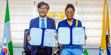 Korean agency partners NIPOST, donates 350 NIN enrollment device