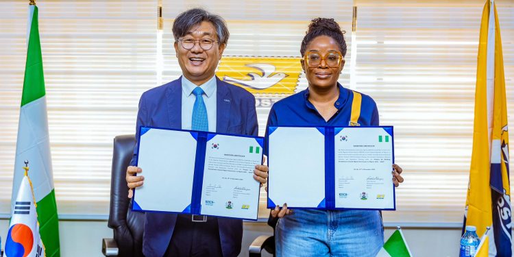 Korean agency partners NIPOST, donates 350 NIN enrollment device