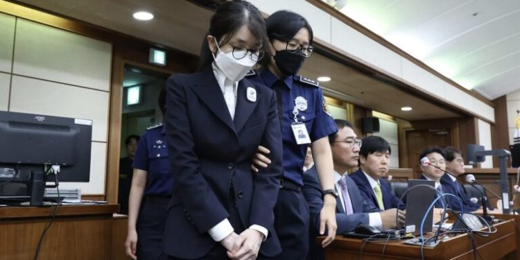 Court sentences South Korea’s former first lady to prison for corruption