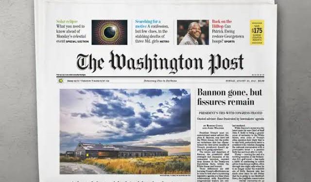 Washington Post purges 30% workforce over plummeting revenue