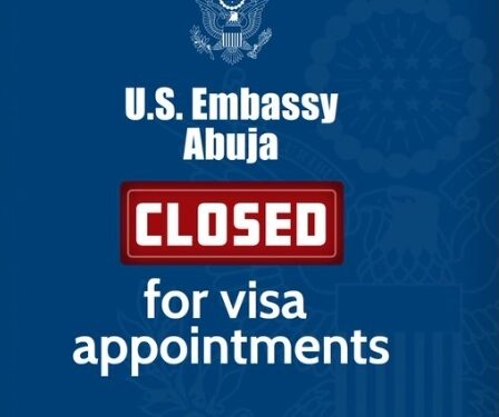 US Embassy suspends visa appointments in Abuja, hours after evacuating staff