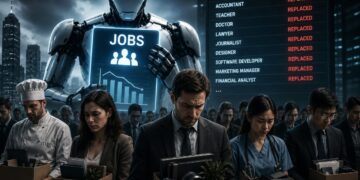 No profession is safe: AI will replace millions faster than you think: fear, survival, and the reshaped future of human work.