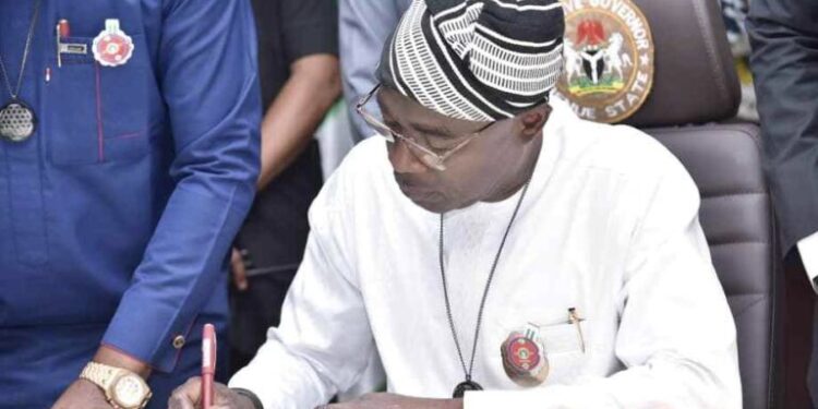 Benue: Gov. Alia signs bill to generate, transmit electricity