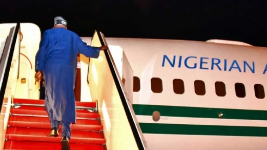 Tinubu jets out to Europe for three-week vacation