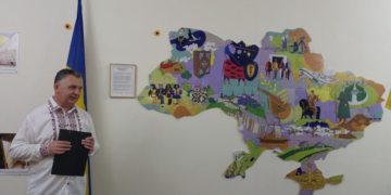 Ukraine embassy unveils exhibition on independence, culture