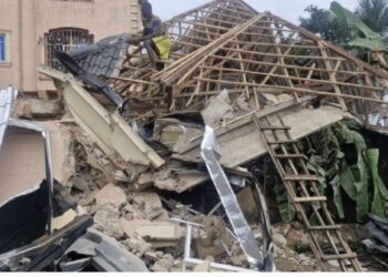 Two-storey building collapses in Anambra
