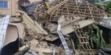 Two-storey building collapses in Anambra