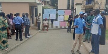National assembly staff protest unpaid allowances, poor welfare